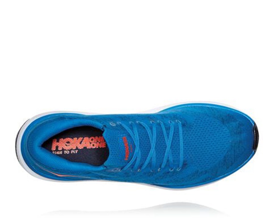 Zapatillas Running Hoka One One Hombre - Cavu 3 - Azules - YMJ236589